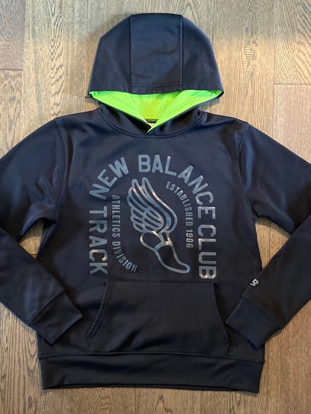 Boys NB Hoodie Size 14-16 - New Balance “Track Club”